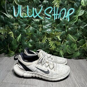 Nike Free Run RN 5.0 Next Men's Size 8.5 White Black Running Shoes CZ1884-010